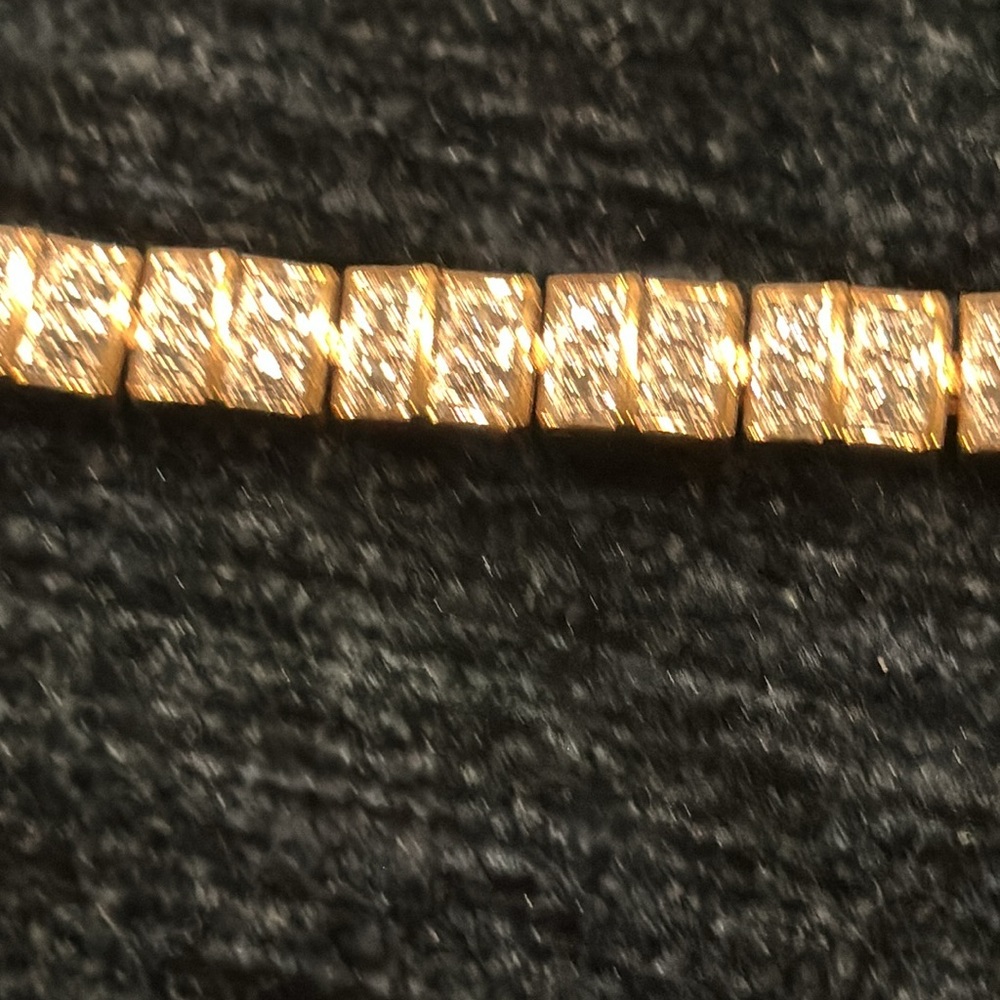 Silver (925) gold tone (color) bracelet - Picture 3 of 3